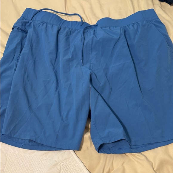 Russell Athletic Blue Men's Athletic Shorts - Picture 1 of 1